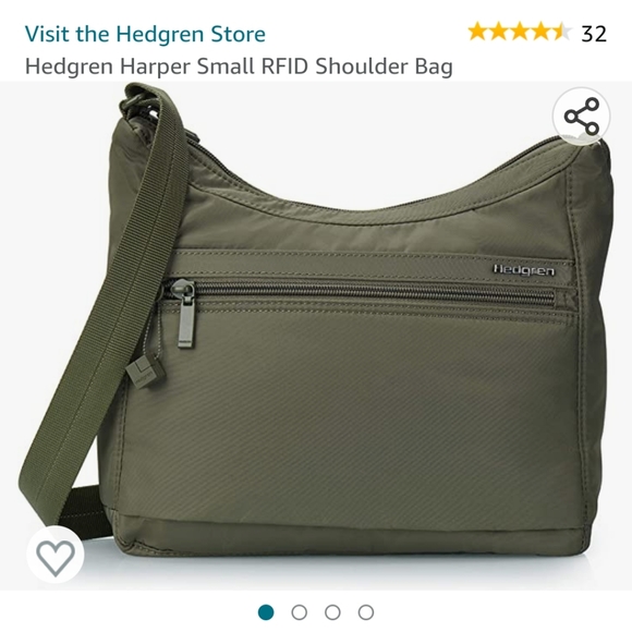 Hedgren Handbags - Hedgren Olive Green Purse